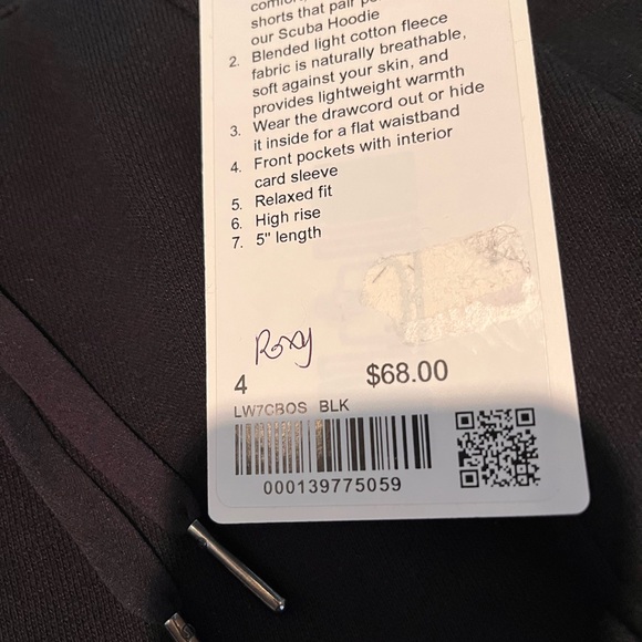 Lululemon NWT Scuba High-Rise 5” Shorts - Picture 3 of 7